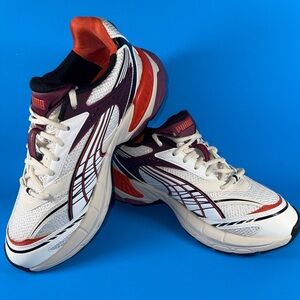 NEW Puma Velophasis Technisch White-Fall Foliage-Djasper Men’s Size 9 
390932-10